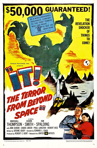 It! The Terror From Beyond Space (United Artists, 1958). One Sheet (27