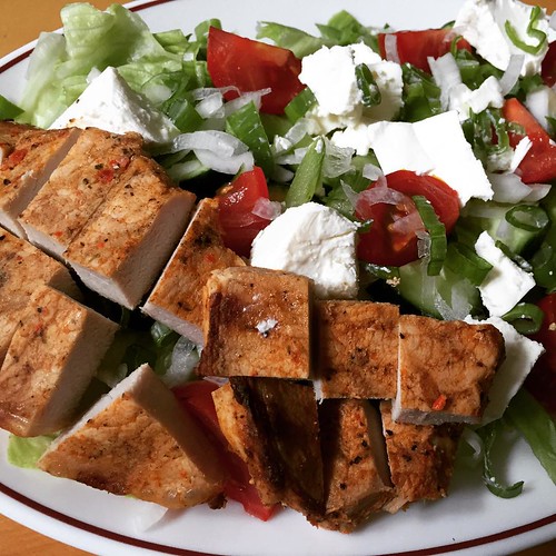 #leftovers #pork#chop #greek#salad #feta #weightloss  #weightlossexpert #weightlossexpertguide #weightlossexpertguide.com #diet #keto #ketogenic#diet  #lchf #lowcarb #paleo #dinner #lunch #plainandsimple #nofancystuff #ilovefood #ihatediet #qualityfood #f