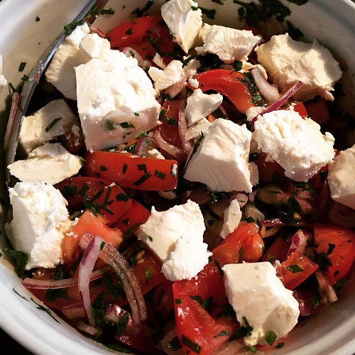 #tomato#feta#salad #weightloss  #weightlossexpert #weightlossexpertguide #weightlossexpertguide.com #diet #keto #ketogenic#diet  #lchf #lowcarb #paleo #dinner #lunch #leftovers #plainandsimple #eatclean #nofancystuff #ilovefood #ihatediet #qualityfood #fi