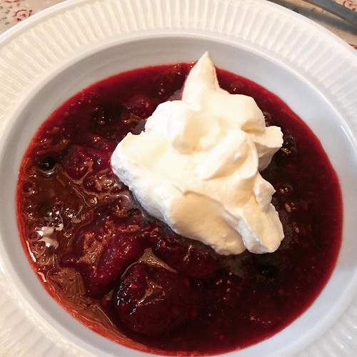 #stewed#red#fruit and #berries with #whipped#cream #dessert #weightloss  #weightlossexpert #weightlossexpertguide #weightlossexpertguide.com #diet #keto #ketogenic#diet  #lchf #lowcarb #paleo  #plainandsimple #nofancystuff #ilovefood #ihatediet #qualityfo