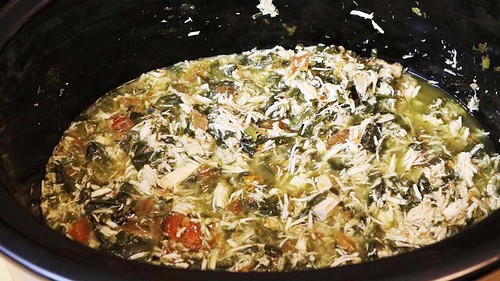 Low Carb Keto Crockpot Chicken and Spinach