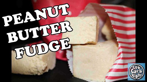 Low Carb Keto Peanut Butter Fudge