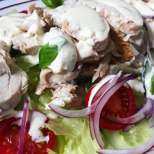 Chicken salad with curry dressing  Follow➡️@weightlossexpert  #weightloss  #weightlossexpert #weightlossexpertguide  #diet #keto #ketogenicdiet  #lchf #lowcarb #paleo #dinner #lunch #plainandsimple #eatclean #nofancystuff #ilovefood #ihatediet