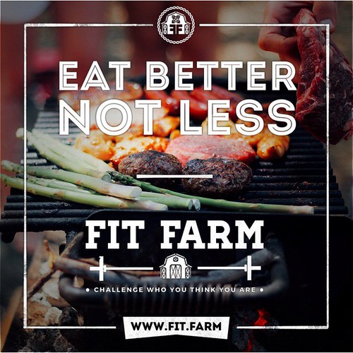 EAT BETTER, NOT LESS.