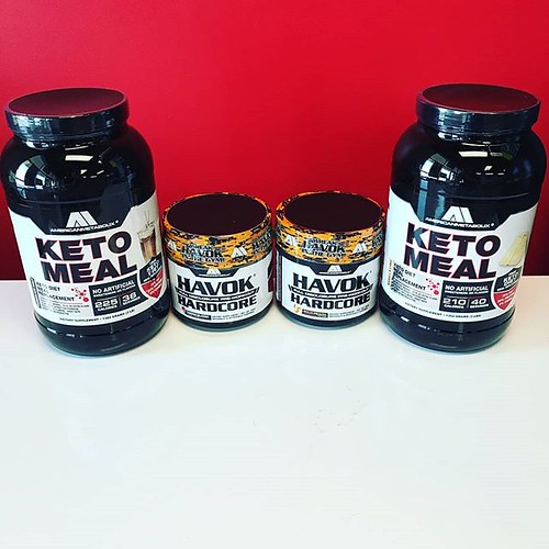 Stop out and check out a couple new products from @americanmetabolix #havokhardcore preworkout #ketomeal for Keto folks on the go