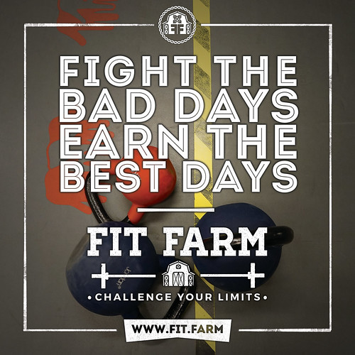 FIGHT THE BAD DAYS. EARN THE BEST DAYS.