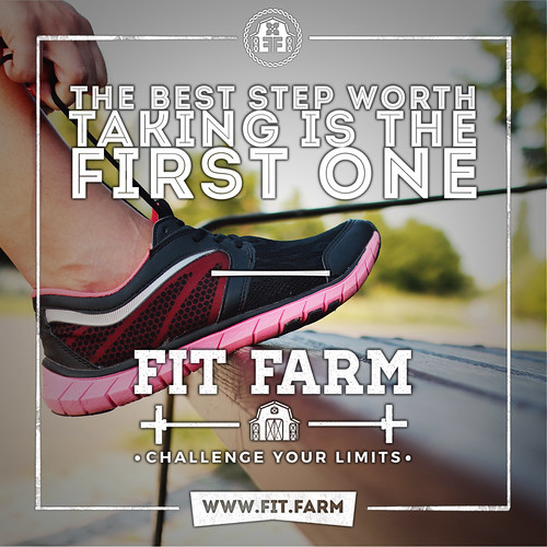 THE BEST STEP WORTH TAKING IS THE FIRST ONE.