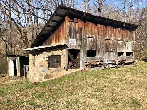 Outbuilding, Monteith Farmstead, Dillsboro, NC