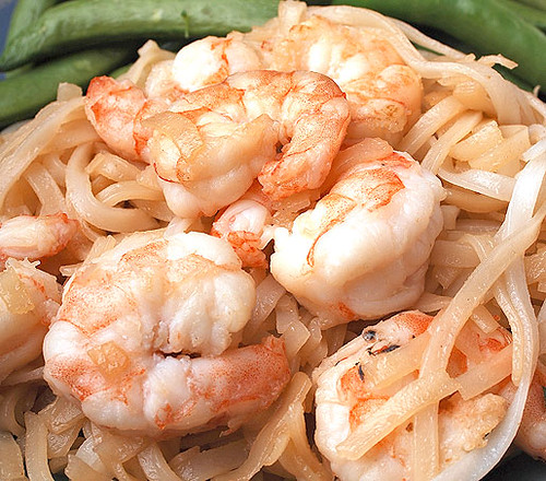 Asian Noodles With Shrimp