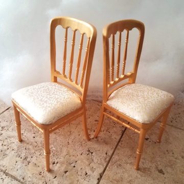 Lovely 1/6 scale chairs from Rogier