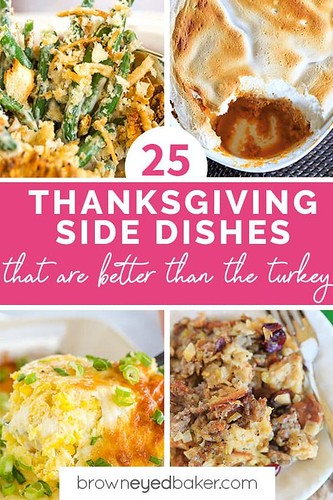 25 THANKSGIVING SIDE DISHES – THE ULTIMATE LIST!