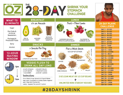 Doctor Oz 21 Day Diet Plan