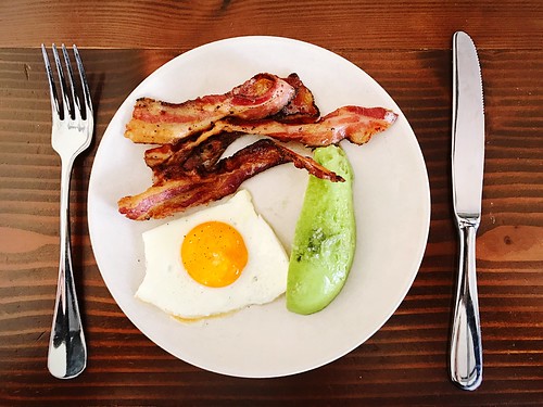 Ketogenic Keto KetogenicDiet Breakfast // Plate Fork Food And Drink Breakfast Fried Egg Fried English Breakfast Food Table Freshness Bacon Healthy Eating Indoors  No People Close-up Sausage Ready-to-eat Day Bacon! Bacon And Eggs at Hillside Supper Club