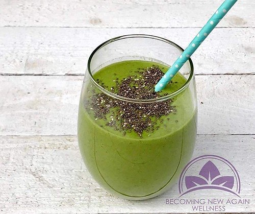 New Recipe from My 30 Day Keto Program I am working on GREEN COCONUT SMOOTHIE INGREDIENTS Serves 1 1 cup unsweetened coconut milk 1 cup fresh spinach 1/2 avocado 1 scoop vital proteins collagen 1 tablespoon chia seeds DIRECTIONS Add the ingredients to a h