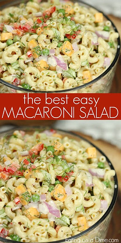 THE BEST EASY MACARONI SALAD RECIPE