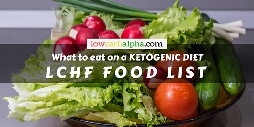 how to start LCHF diet food list