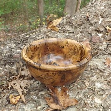 Spalted magnolia bowls