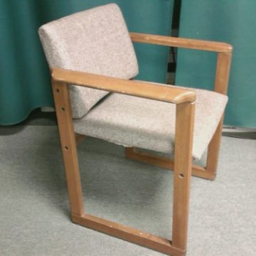 Waiting Room Chairs - Wood $30 or $60 refurbished