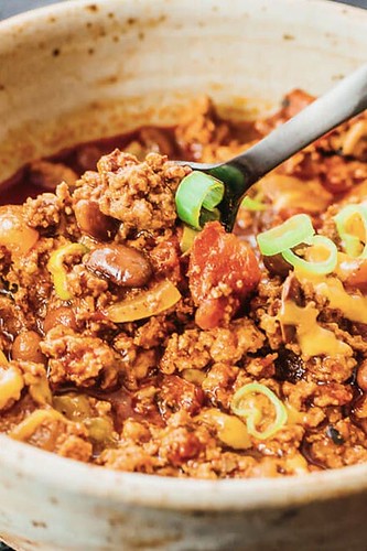 Life Hacks : INSTANT POT TURKEY CHILI. 22 Easy Ketogenic Recipes to Try This Fall #purewow #f...