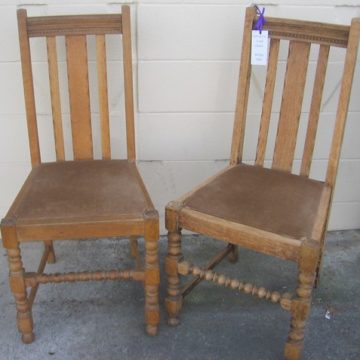 SOLD: Antique wooden chairs