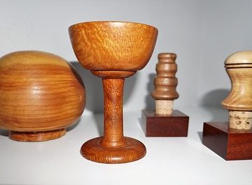 RPF goblet & wine stoppers