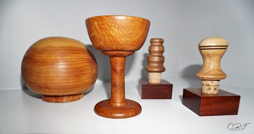 RPF goblet & wine stoppers