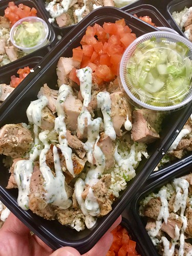 FitEx Meals Keto Street Cart Chicken Meal Prep