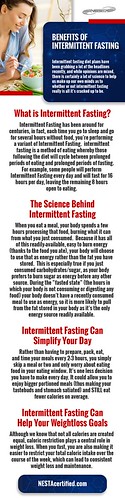 Meal Timings and Intermittent Fasting Information