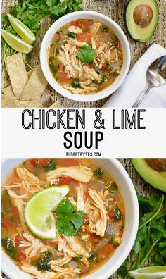 CHICKEN àND LIME SOUP