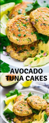 Avocado Tuna Cakes