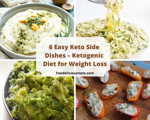 6 EASY KETO SIDE DISHES - KETOGENIC DIET