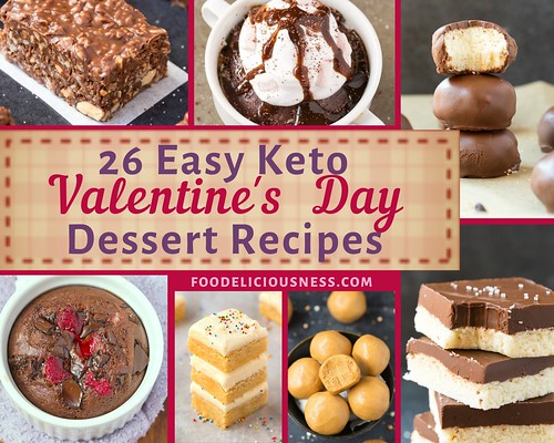 26 EASY KETO VALENTINES DAY DESSERT RECIPES