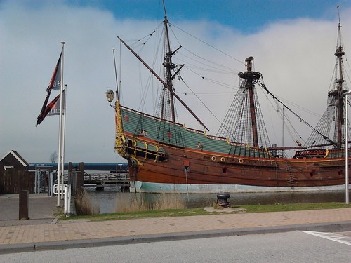 De replica van de Batavia | Bataviawerf in Lelystad