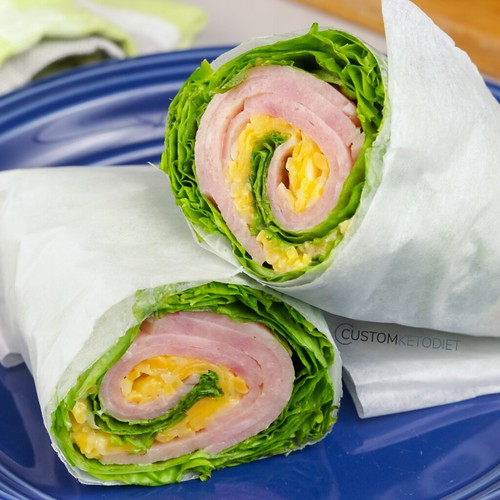 4 Ham & Cheese Wraps