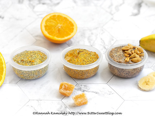 Chia Pudding - Lemon Drop, Orange Zinger, Banana Nut