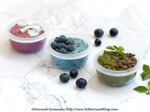 Chia Pudding - Mint Chip, Blue Moon, Ube