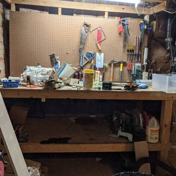 The old workbench