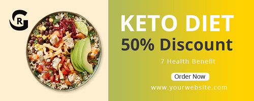 Facebook Cover Design-Keto Diet Ads Design- Social Media Design