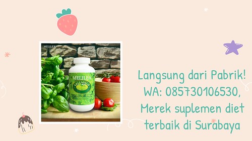 Langsung dari Pabrik! WA: 085730106530, Merek suplemen diet terbaik di Surabaya