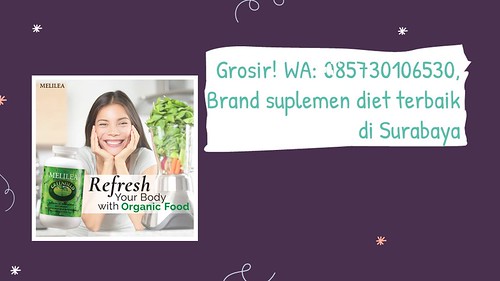 Grosir! WA: 085730106530, Brand suplemen diet terbaik di Surabaya