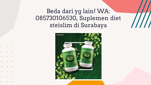 Beda dari yg lain! WA: 085730106530, Suplemen diet steislim di Surabaya