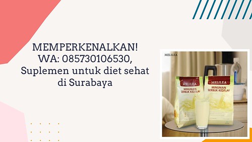 MEMPERKENALKAN! WA: 085730106530, Suplemen untuk diet sehat di Surabaya