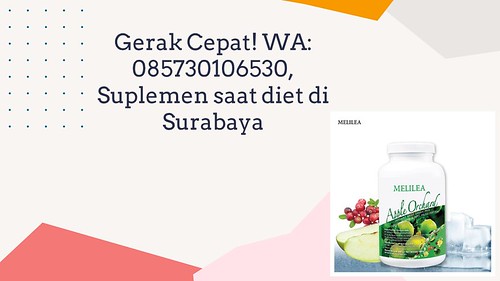 Gerak Cepat! WA: 085730106530, Suplemen saat diet di Surabaya