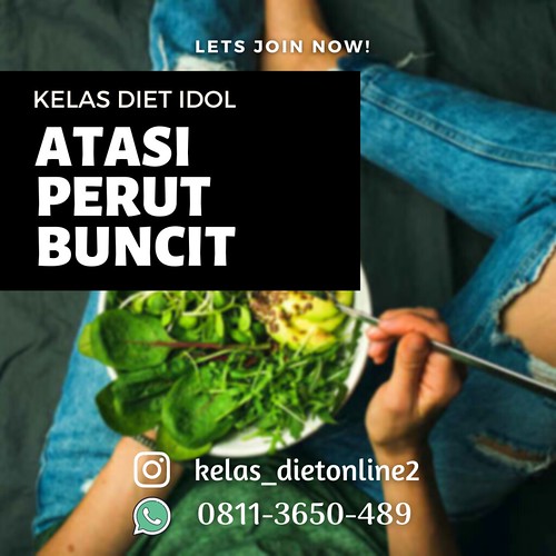 ATASI PERUT BUNCIT!, WA 0811-3650-489, Pelatihan Diet Sehat Malang