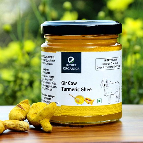 Future Organics Ghee- Gir Cow Turmeric - 175 ml