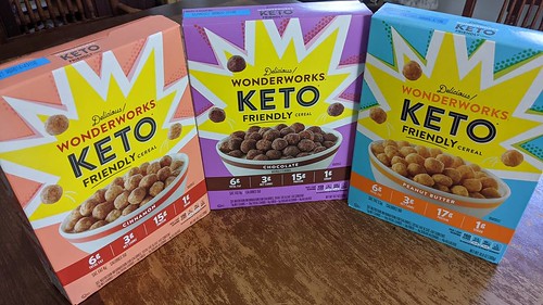 Thank you @GenMillsCereal for the delivery of your Wonderworks Keto cereals. I appreciated the free samples.