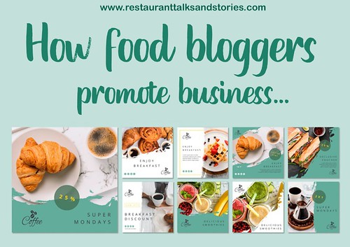 How food bloggers promote business