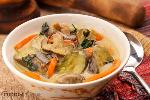 2 All Vegetable Thai Green curry