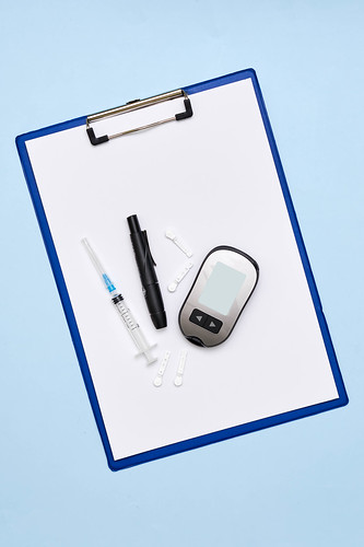 Diabetic testing monitor kit and empty paper clip