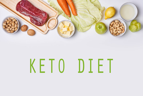 Keto diet - Healthy food for balanced diet and weight loss